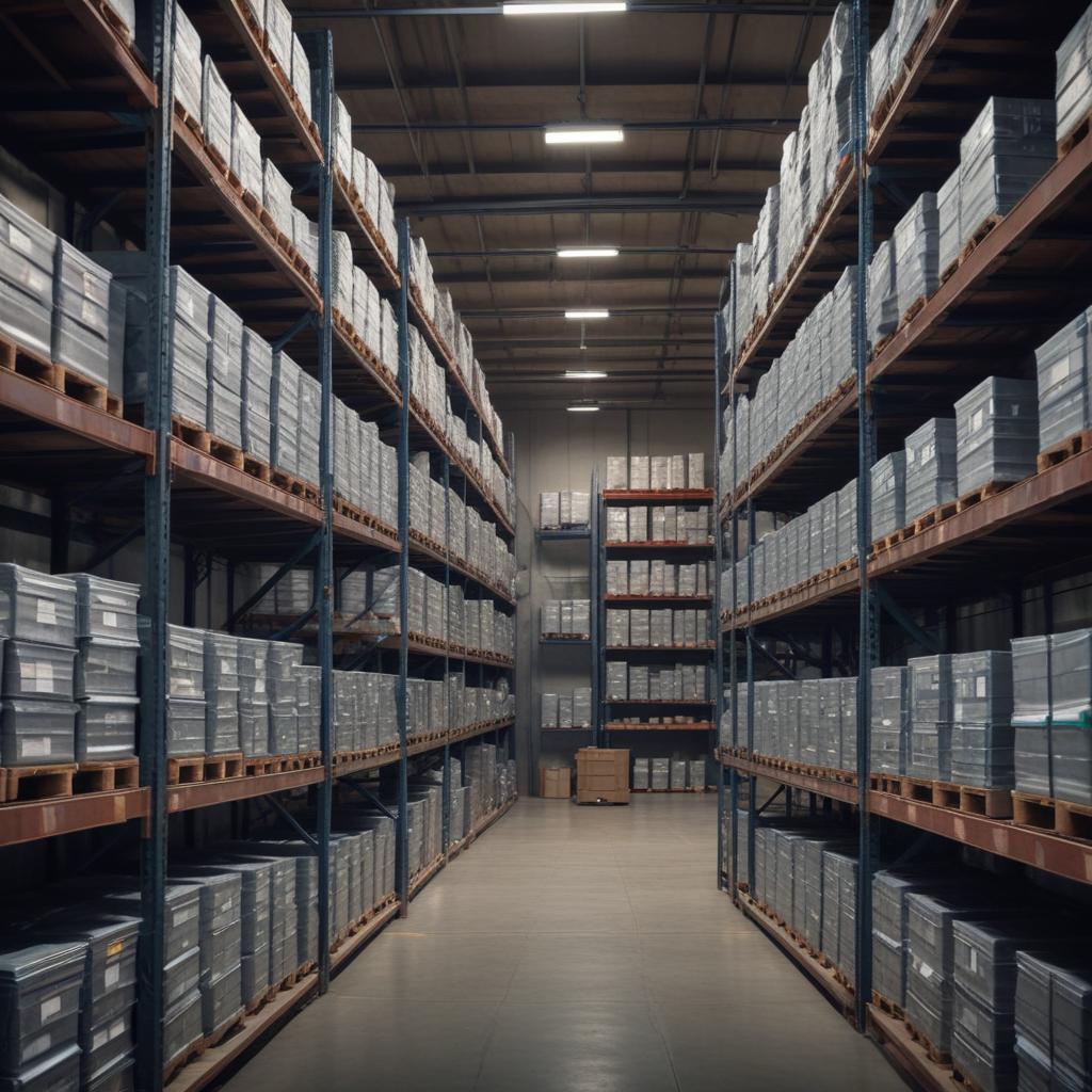 Стеллажи для хранения листового металла: принципы выбора и организации размещения