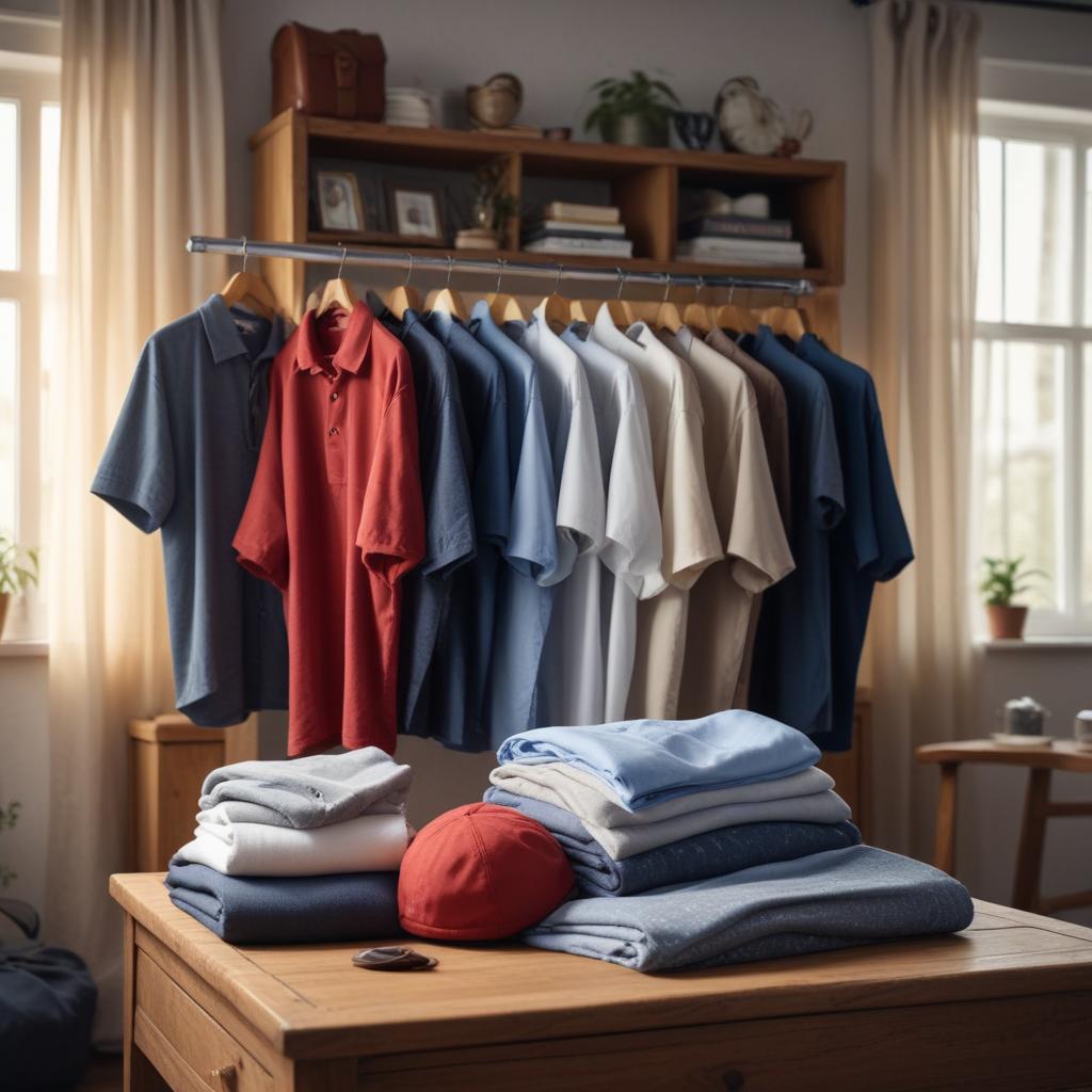 Спортивные рубашки с комфортом и технологиями для путешествий и декоративное оформление дома