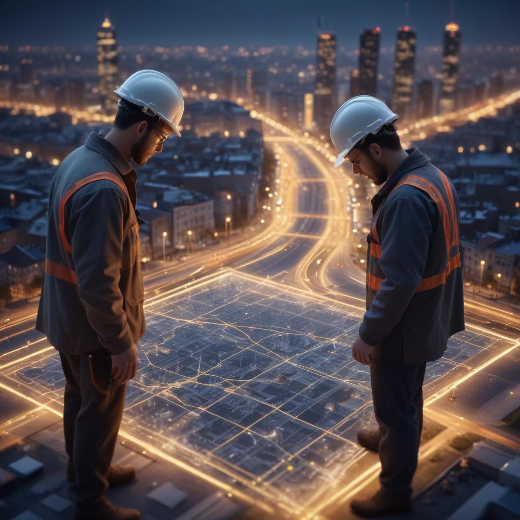 Проектирование защиты и выноса инженерных сетей с учетом начала координат