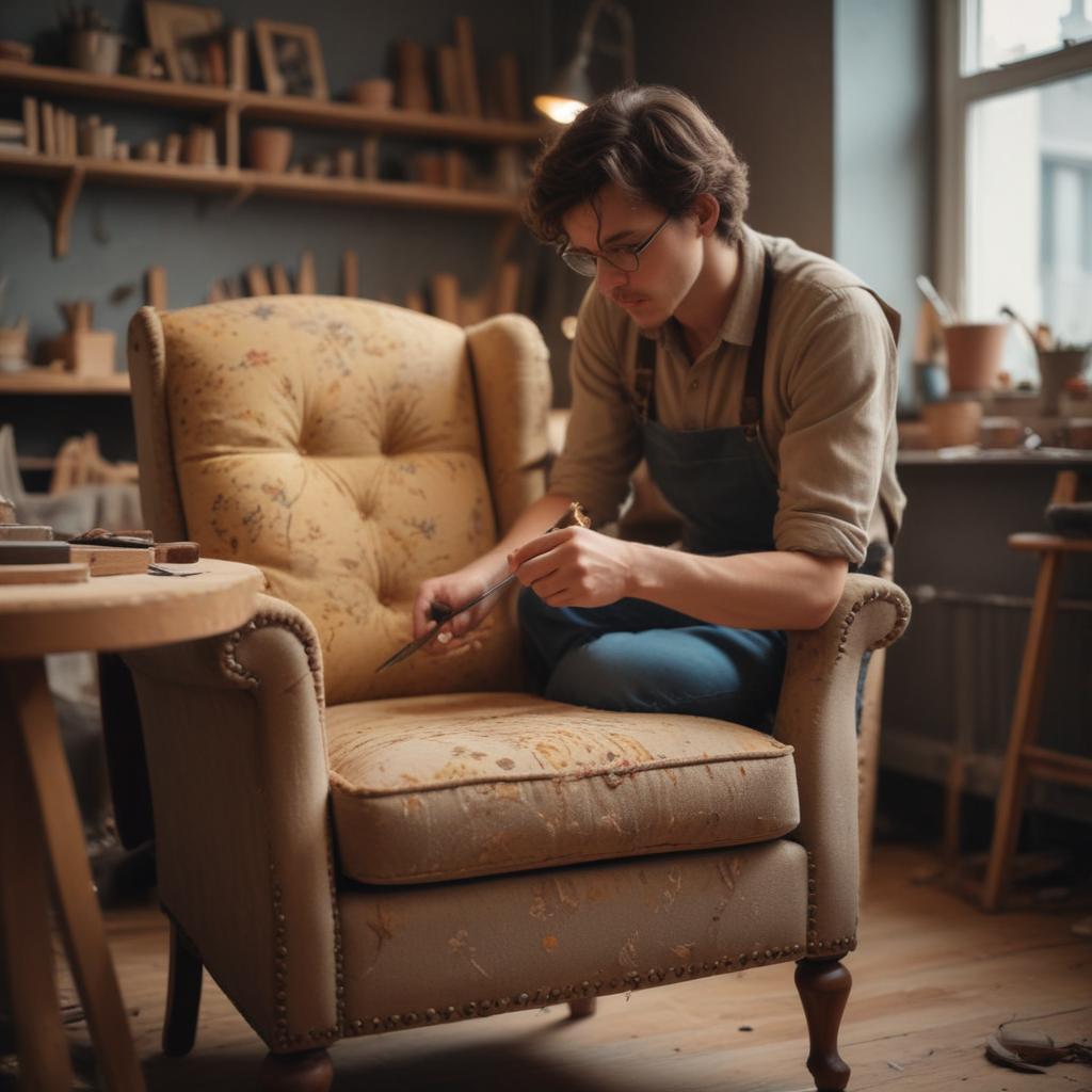 Перетяжка мебели в домашних условиях Перетяжка мебели в домашних условиях