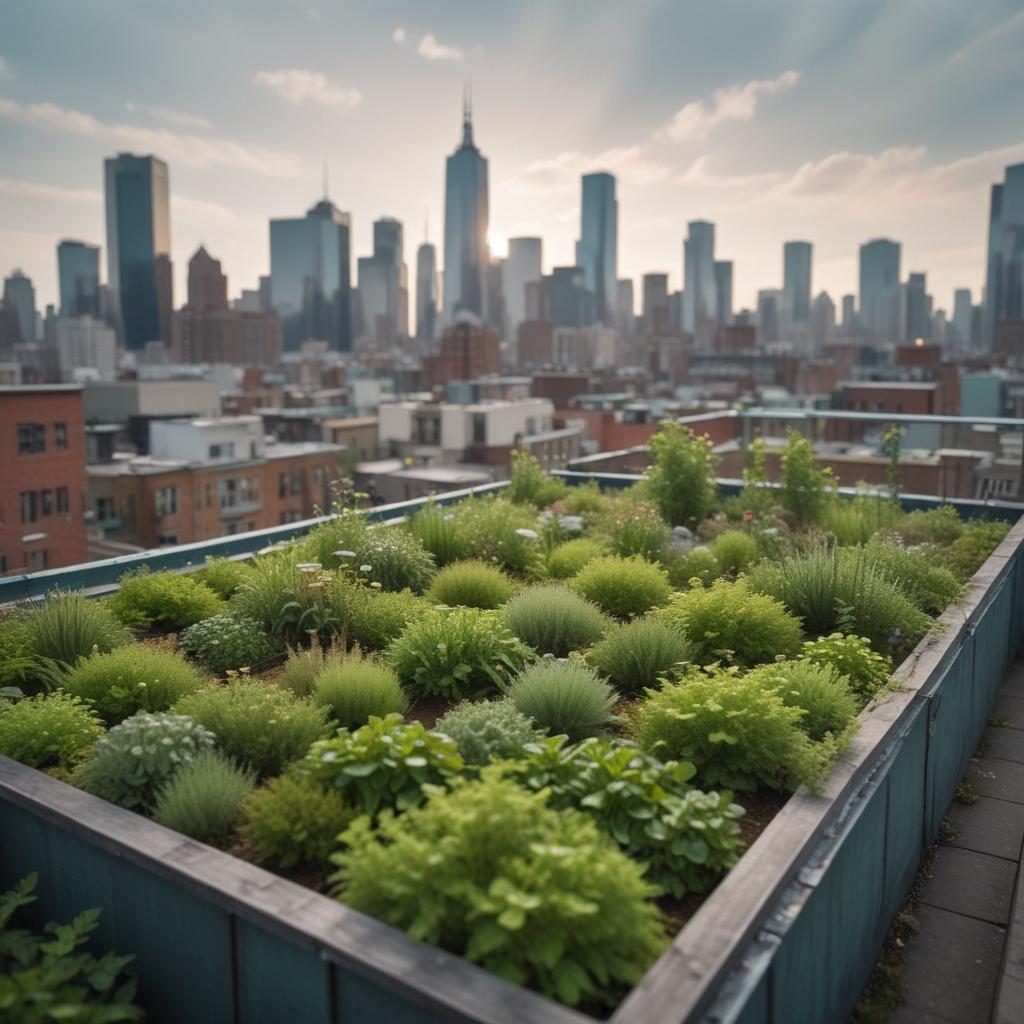 Озеленение крыш как элемент городского благоустройства